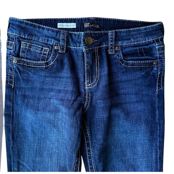 KUT | NWOT NATALIE HIGH RISE BOOTCUT JEANS | 8 SHORT - Picture 2 of 13